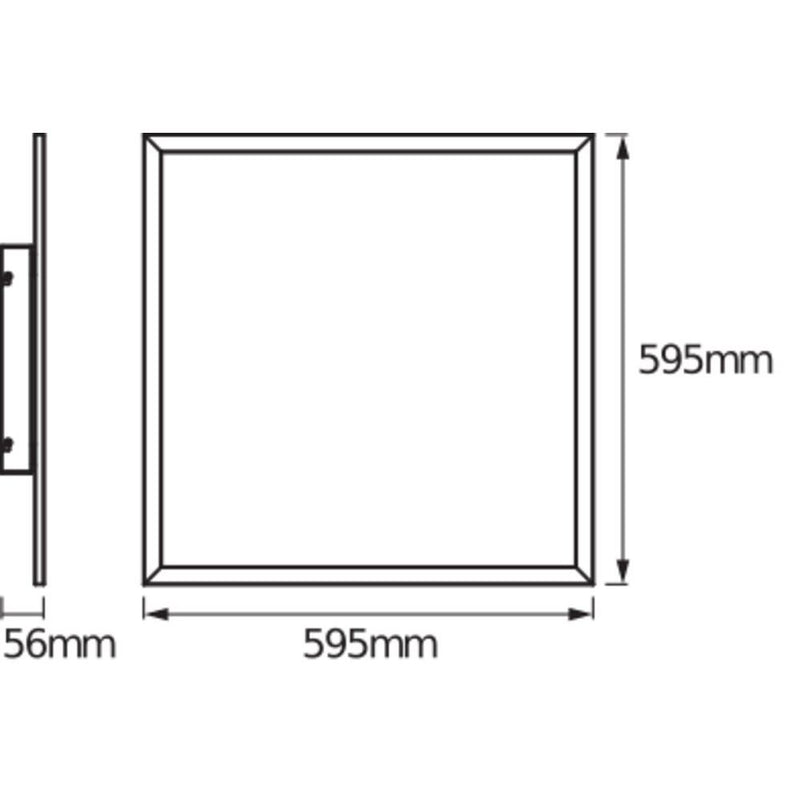Ledvance - Decken-/Wandleuchte LED-Anbaupanel SMART+#4058075525382 WiFi, TW
