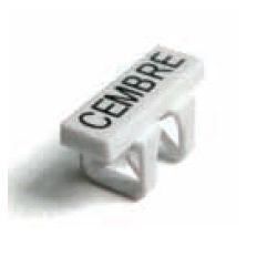 Cembre - Kennzeichnungsmaterial 40190 MG-TDM-01 PC 4X12MM 40190 WEISS − 1320 Stück
