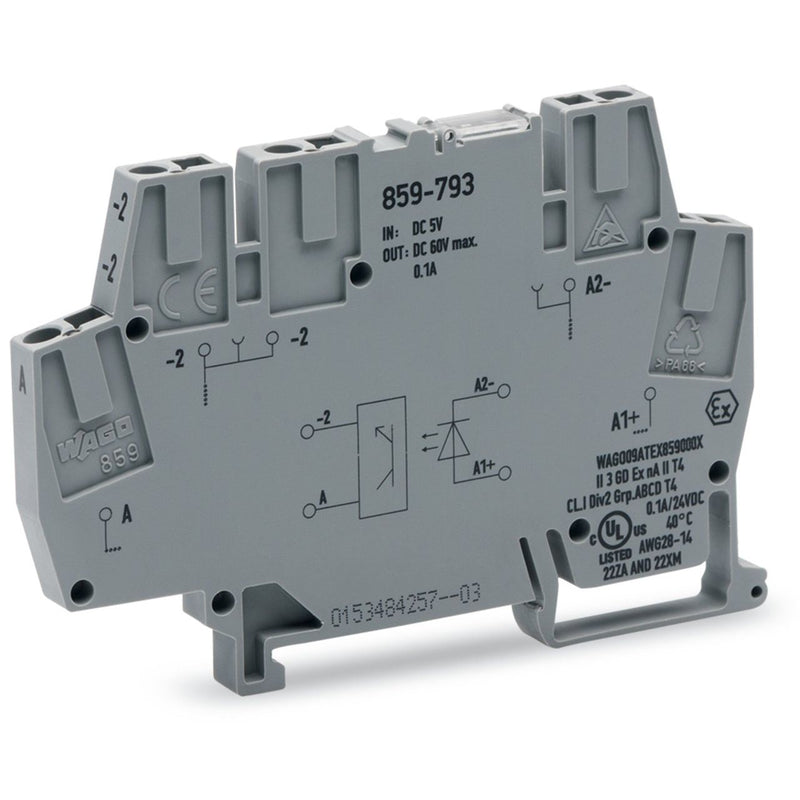 WAGO - Optokoppler 859-793 6mm,5/16-60VDC 0.1A − 10 Stück