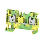 Weidmüller - Schutzleiter-Reihenklemme Klemme S2C 2.5 PE DL SNAP IN, 2.5 mm² − 50 Stück