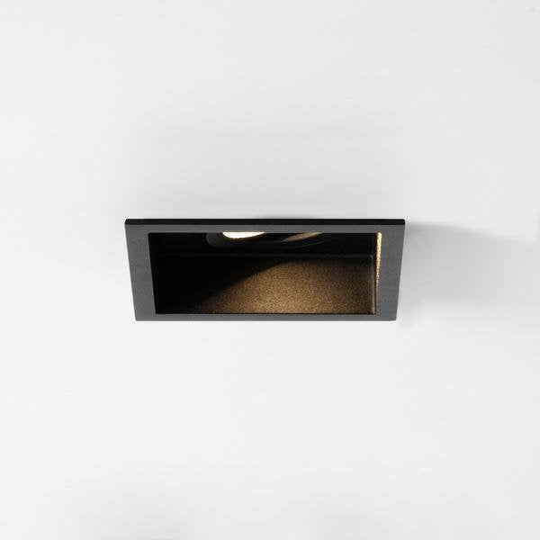 Brumberg Leuchten - Downlight/Strahler/Flutlicht Einbaumodul quadratisch 45003180 strukturschwarz