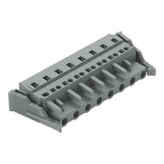 WAGO - Kabelsteckverbinder für Leiterplattensteckverbinder 1-Leiter-Federleiste 231-208/037-000 CAGECLAMP,2,5 mm²,gr − 25 Stück