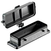 Harting - Gehäuse für Rechtecksteckverbinder Anbaugehäuse Kunststoff- 09307240302 kappe Baugröße: 24B