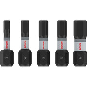 Bosch - Bit-Set PRO H Impact Bit Set, H3, 2608521U59VE(5) H4 2 x H5 H6 25 mm