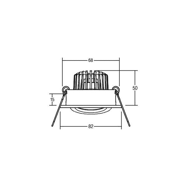 Brumberg Leuchten - Downlight/Strahler/Flutlicht LED-Einbaustrahler 230V 39483073