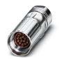 Phoenix Contact - Rundsteckverbinder, feldkonfektionierbar (Industriesteckverbinder) Kabelsteckverbinder ST-17S1N8A8004