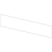 Stahl - Bezeichnungsschild für Befehlsgeräte Schild 238272 unbeschriftet