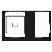 Jung - Installationsschalter Heizung Notschalter 603 HW Aus 3-pol