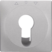 Berker - Abdeckung/Bedienelement für Installationsschalterprogramme Zentralstück alu/lack 15066084 Jal.Schlüsselschalt