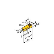Turck - Induktiver Näherungsschalter Sensor BI2-Q5.5K-AP6X induktiv − 1 Stück