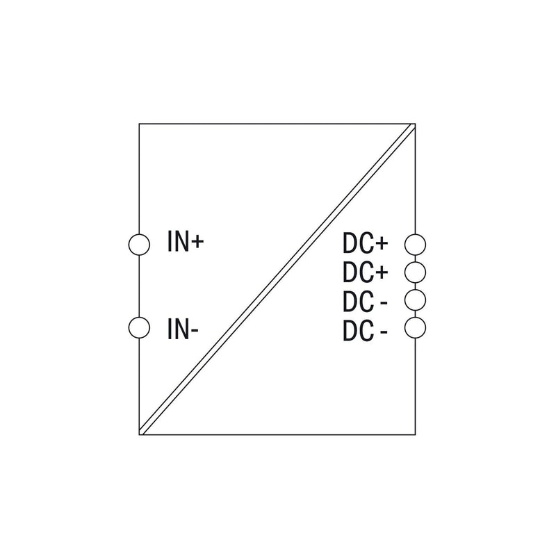 WAGO - Gleichstromversorgung DC-DC-Wandler 787-1650 DC 12 V