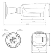 Grothe - Kamera für Überwachungssystem IP Bullet-Kamera VK 1099/720 4K NEIUS