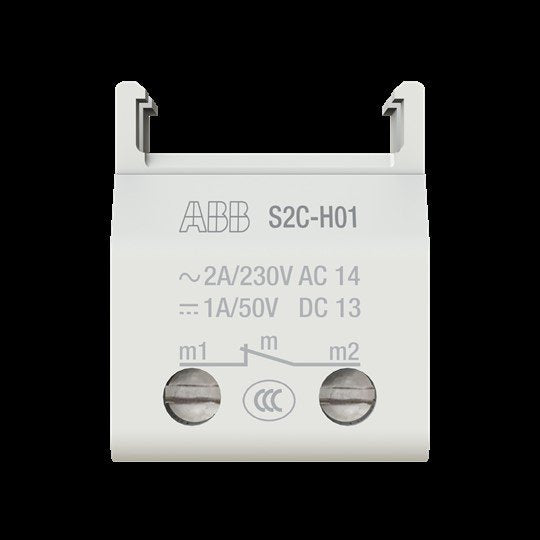 ABB Stotz S&J - Zusatzeinrichtung für Reiheneinbaugeräte Hilfsschalter S2C-H01