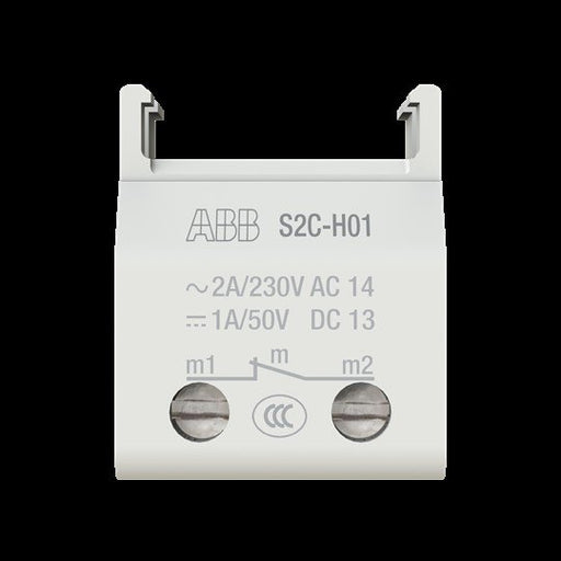 ABB Stotz S&J - Zusatzeinrichtung für Reiheneinbaugeräte Hilfsschalter S2C-H01