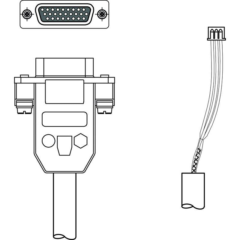Leuze - Konfektioniertes Sensor-Aktor-Kabel Verbindungsleitung KB 900-500-#50135340