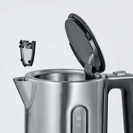 Severin - Wasserkocher WK 3418 eds-geb/sw 1,7L,3000W