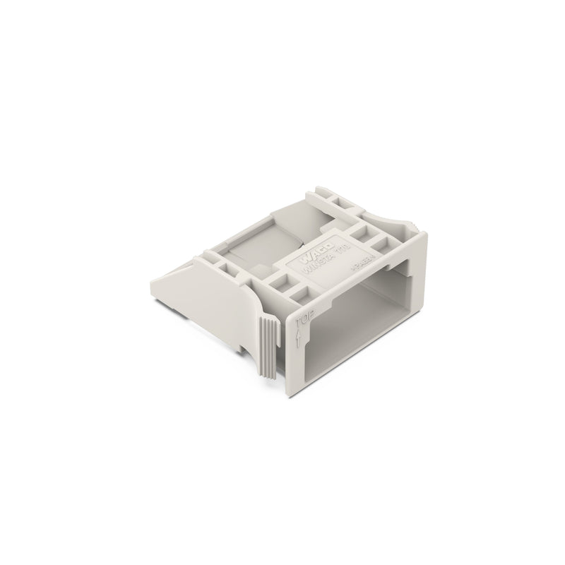 WAGO - Zubehör/Ersatzteile für steckbare Gebäudeinstallation Snap-In-Rahmen 770-338 3-pol.,1,0 3,0mm,ws − 100 Stück