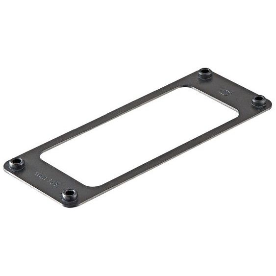 Harting - Zubehör/Ersatzteile für Industriesteckverbinder Flanschdichtung 09300009803 NBR, schwarz − 10 Stück