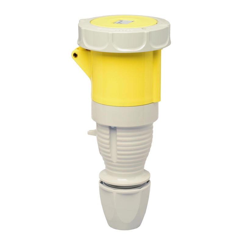 Walther Werke - CEE-Kupplung (IEC 60309) Wasserdichte Kupplung 368404 63A 4P 4h − 10 Stück
