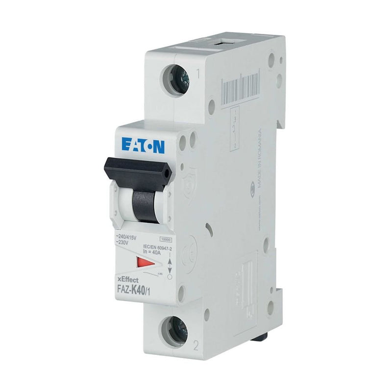 Eaton - Leitungsschutzschalter FAZ-K40/1 40A, 1p, K-Char − 12 Stück