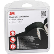 3M - Klettband Haken Schlaufen SJ352B/IPS 25mmx1,25m,4,4mm − 4 Stück