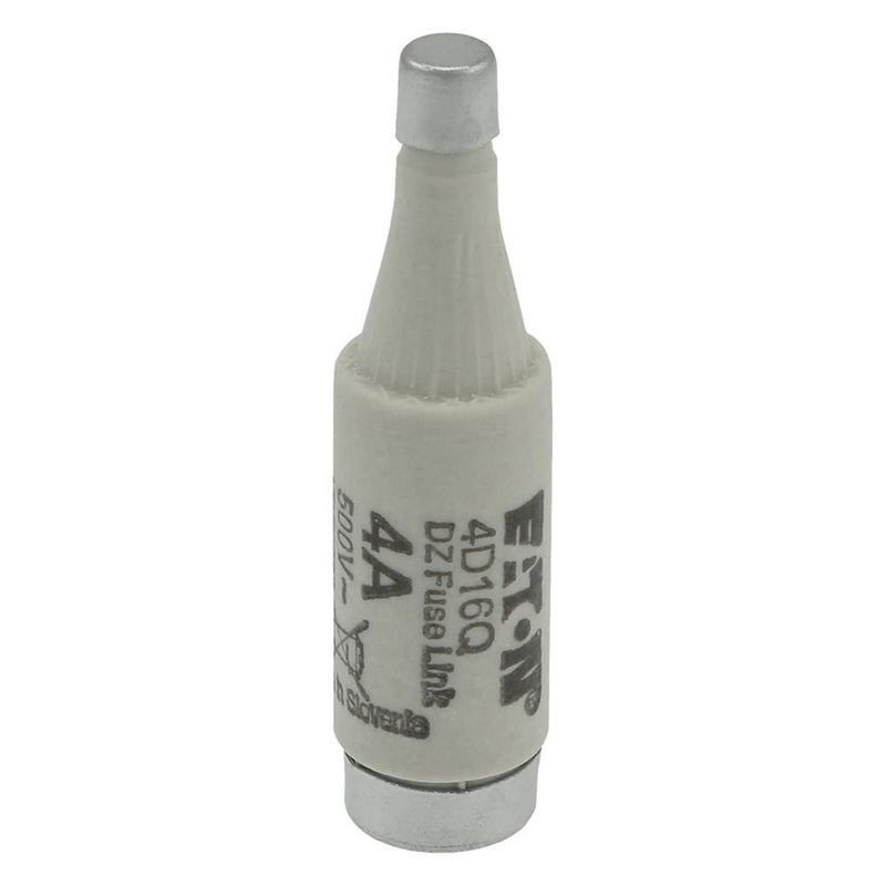 Eaton - D-Sicherungseinsatz Sicherungseinsatz Nieders. FUSE 4A DI#4D16Q 4A AC 500V 50kA − 10 Stück
