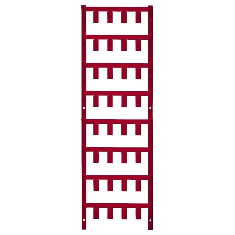 Weidmüller - Kabelmarkierungssystem Leitermarkierer SF 4/12NEUTRAL RT V2 12x5,7mm,rot − 128 Stück