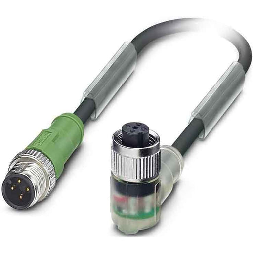 Phoenix Contact - Konfektioniertes Sensor-Aktor-Kabel Sensor-Aktor-Kabel SAC-4P #1668522 M12MS/0,6PUR/M12FR3L