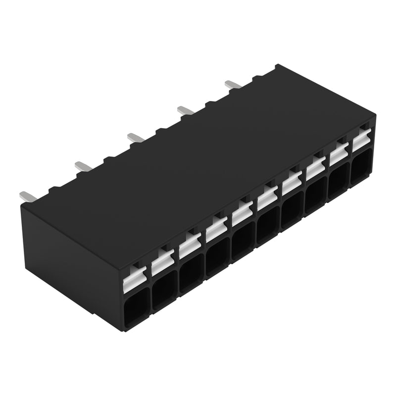 WAGO - Leiterplattenklemme THR-Leiterplattenklemme 2086-1130/997-607 Drücker,1,5mm²,sw − 940 Stück