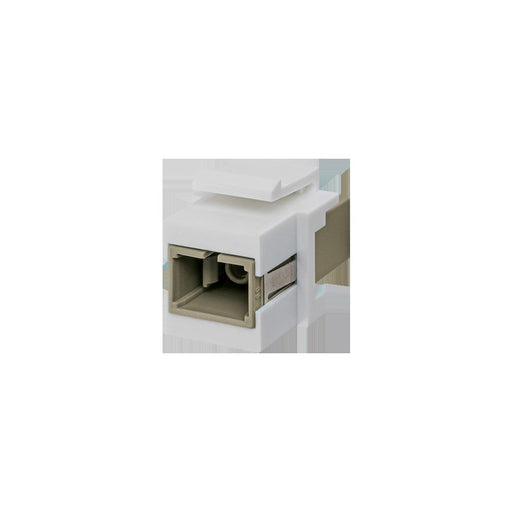 Jung - LWL-Kupplung Glasfaser Keystone-Modul SC OM2 BG beige