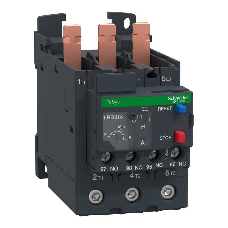 Schneider Electric - Überlastrelais thermisch Motorschutz-Relais LRD318 12-18A CL 10A