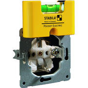 Stabila - Wasserwaage Mini-Wasserwaage Pocket Electric+Clip + SB Karte