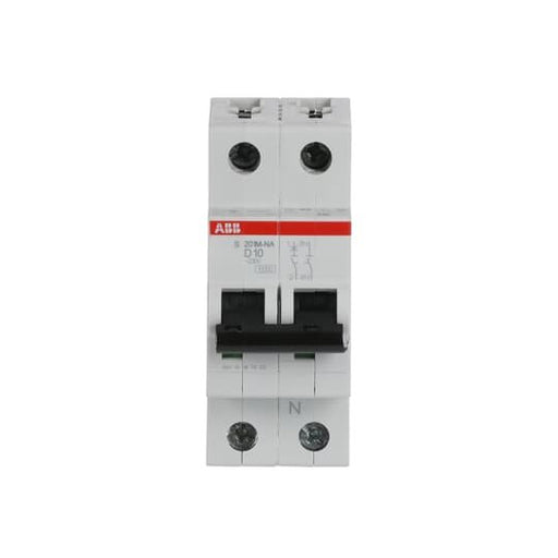 ABB Stotz S&J - Leitungsschutzschalter Sicherungsautomat S201M-D10NA 10 kA, 10 A, 1P+NA