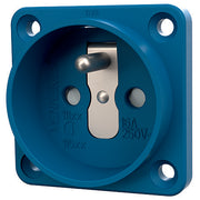 Mennekes - Schutzkontakt-Anbausteckdose Schuko-Anbau-Steckdose 11661 16A,2p+E,230V,bl