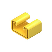 Niedax - Schutzkappe/Abdeckung für Stiel/Profilschiene Schutzkappe SKC 2991 PVC-weich, gelb