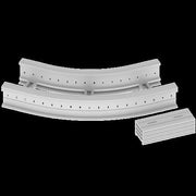 Unex - Bogen für Kabelleiter Flachbogen 45 Grad 67337-04 135x300 R600 U23X