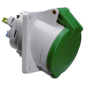 Bals Elektrotech - CEE-Anbausteckdose (IEC 60309) Anbausteckdose geneigt 32A 12770 5p >50V 10h IP44