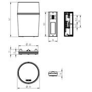 Grothe - Gong Funkgong-Set Bluetooth CALIMA 800 RW ca.500m,868,35MHz