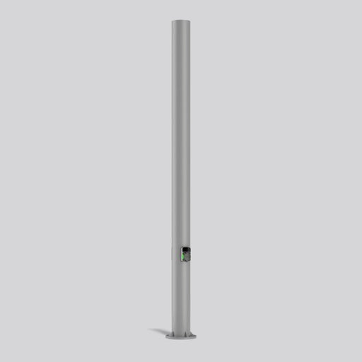 RZB - Ladestation E-Mobility Mast mit Wallbox 811184 2x22kW, silber