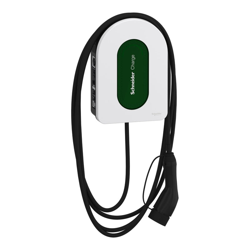 Schneider Electric - Ladestation E-Mobility Smarte Wallbox EVH5A11N2C7 11kW, T2 Kabel 7m − 1 Stück