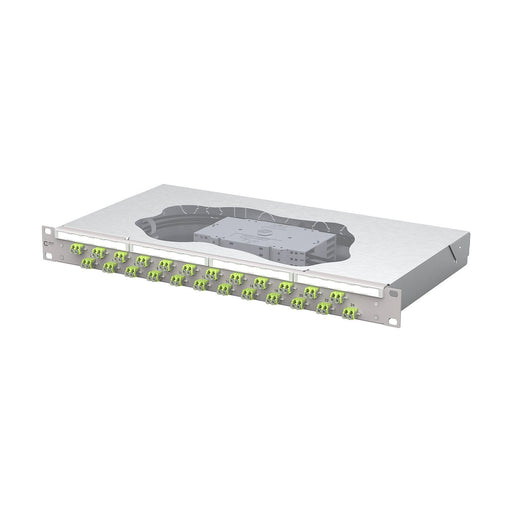 Metz Connect - Patchpanel LWL Patchfeld splice 1504587M24-E 24xLC-D OM5 − 1 Stück