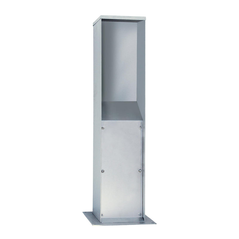 Walther Werke - CEE-Steckdosen-Kombination (IEC 60309) Edelstahlsäule 6209919 HxBxT: 608x183x152mm
