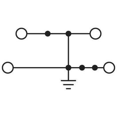 Phoenix Contact - Schutzleiter-Reihenklemme SL-Doppelstockklemme PTTBS 4-PE − 50 Stück