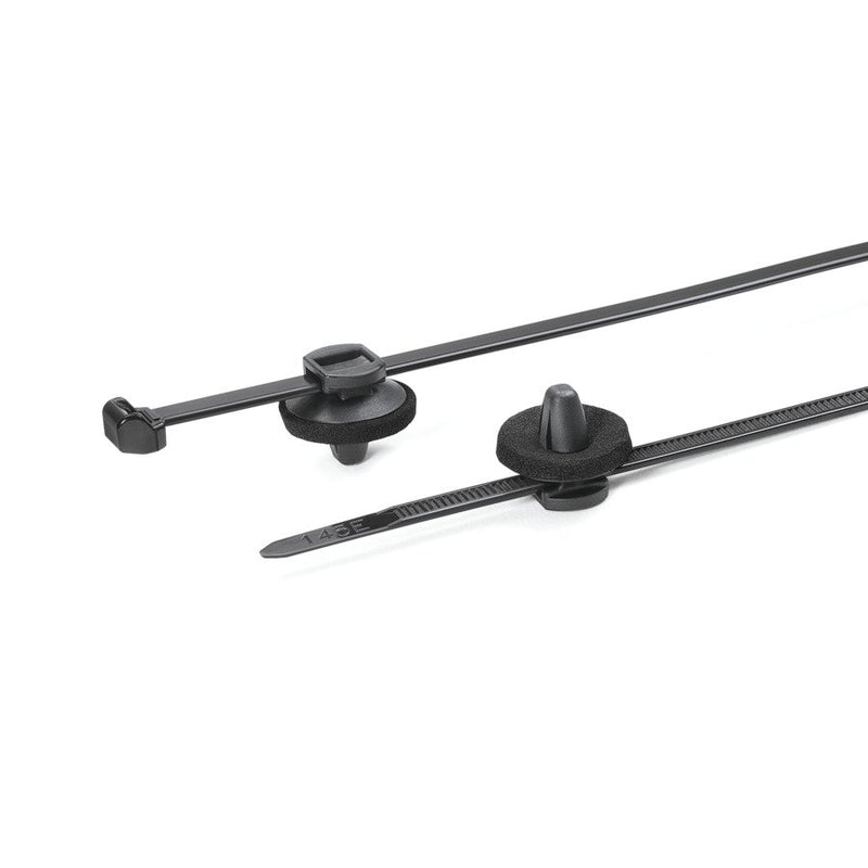 HellermannTyton - Kabelbinder Befestigungsbinder 150-93100(500) 200x4,6 schwarz − 500 Stück
