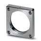 Phoenix Contact - Befestigungselement für Industriesteckverbinder Vierkant-Montageflansch ST-Z0003 mit O-Ring