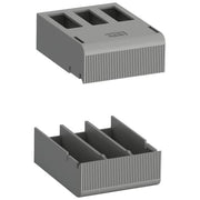 ABB Stotz S&J - Zubehör/Ersatzteile für Niederspannungs-Schalttechnik Klemmenabdeckung KA165 für MS165/MO165 − 10 Stück