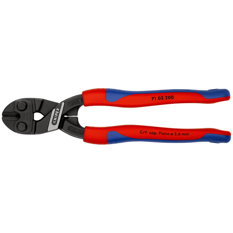 Knipex - Bolzenschneider CoBolt-Bolzenschneider 71 02 200 mit Hüllen, 200mm