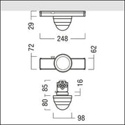 Zumtobel - Elektrisches Zubehör/Ersatzteile für Leuchten Bewegungssensor ED-PST TEC-GP SRIP54