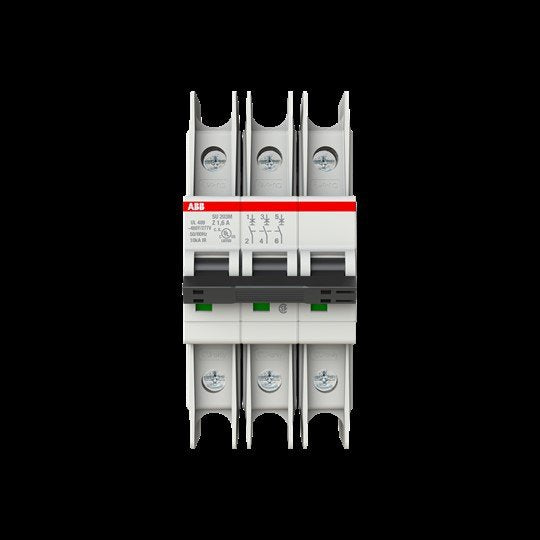 ABB Stotz S&J - Leitungsschutzschalter Sicherungsautomat SU203M-Z1,6 10kA, 1,6A, 3P