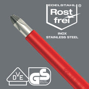 Wera - Schlitz-Schraubendreher VDE Schraubendreher 022731 0,8x4,0x100mm